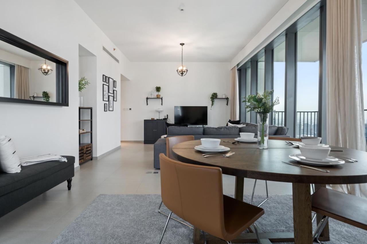 Breathtaking City Views From Dt Apt With Terrace Dubai Dış mekan fotoğraf